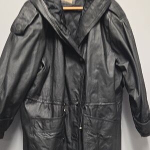 Worthington Black Leather Jacket